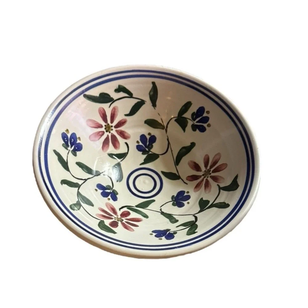 Vintage 1988 DOVER POTTERY Bowl , Clay, 8 2/8